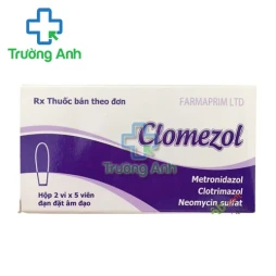 Clomezol - Viên đặt điều trị viêm âm đạo hiệu quả của Farmaprim 