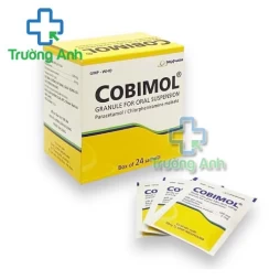 Cobimol Hộp 24 Gói Imexpharm - Thuốc giảm đau hạ sốt hiệu quả