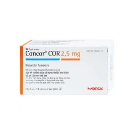 Thuốc Concor Cor 2.5Mg -  Hộp 2 vỉ x 14 viên