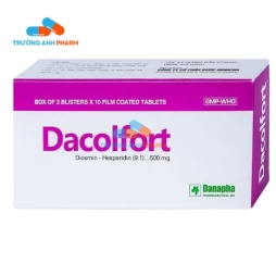 Thuốc Dacolfort 500Mg - Hộp 3 vỉ x 10 viên