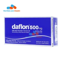 Thuốc Daflon 500Mg -   Hộp 4 vỉ x 15 viên