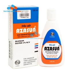 Dầu gội Azasun 1% - Dầu gội làm sạch, trị gàu nấm ngứa GAMMA