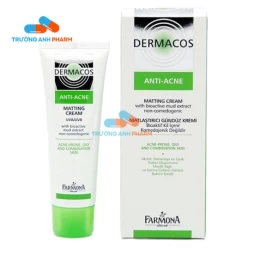 Kem Dermacos Anti-Acne Matting Cream - Hộp 1 tuýp 50ml