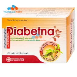 Thực Phẩm Bảo Vệ Sức Khỏe Diabetna - Hộp 4 vỉ x 10 viên