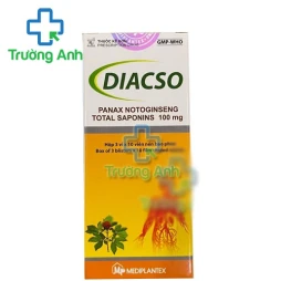 Diacso 100mg Mediplantex - Thực phẩm hỗ trợ điều trị đột quỵ Mediplantex