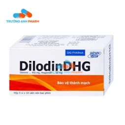 Thuốc Dilodindhg 450Mg/50Mg - Hộp 5 vỉ x 10 viên