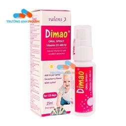 Thực Phẩm Bảo Vệ Sức Khỏe Dimao Oral Spray -  Hộp 1 lọ 25ml