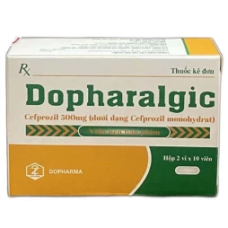 Thuốc Dopharalgic 500Mg - Công ty cổ phần dược phẩm Trung ương 2 