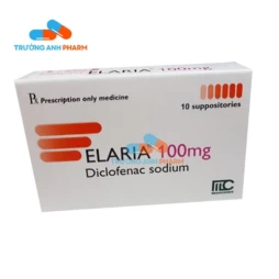 Thuốc Elaria 100Mg -  Hộp 2 vỉ x 5 viên
