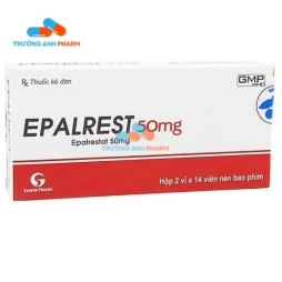 Thuốc Epalrest 50Mg - Hộp 2 vỉ x 14 viên