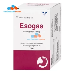 Esogas 40mg Bidiphar - Thuốc điều trị viêm loét dạ dày