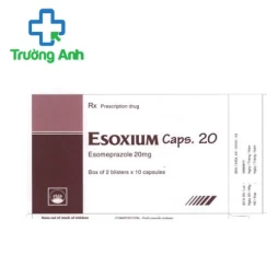 Esoxium Caps. 20 Pymepharco (viên nang) - Thuốc điều trị loét dạ dày