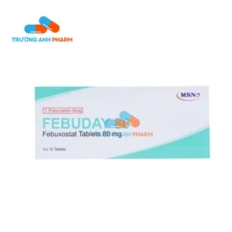 Thuốc Febuday 80 Mg - Hộp 3 vỉ x 10 viên