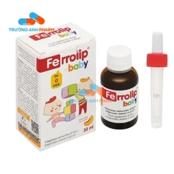 Ferrolip baby 30ml Inpharma - Thực phẩm bổ xung sắt hiệu quả