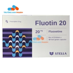 Thuốc Fluotin 20 Mg -   Hộp 2 vỉ x 10 viên.