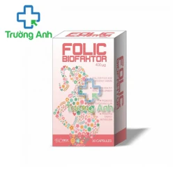 Folic Biofaktor 400mcg - Sản phẩm phòng ngừa thiếu máu ở phụ nữ mang thai