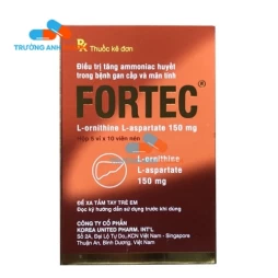 Thuốc Fortec 150Mg - Hộp 5 vỉ x 10 viên nén