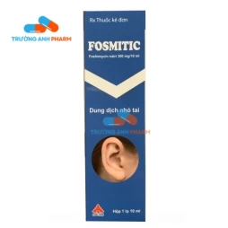 Fosmitic 300mg/10ml - Thuốc điều trị viêm tai giữa, viêm màng nhĩ của CPC1