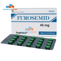 Furosemid 40Mg - Công ty TNHH Traphaco Hưng yên 