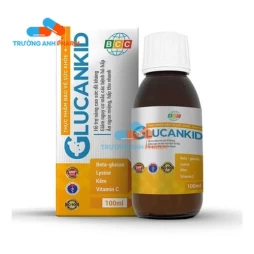 Thực Phẩm Bảo Vệ Sức Khỏe Glucankid Siro - Hộp 1 lọ 100ml