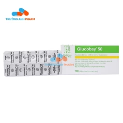 Thuốc Glucobay 50 -  Hộp 10 vỉ x 10 viên