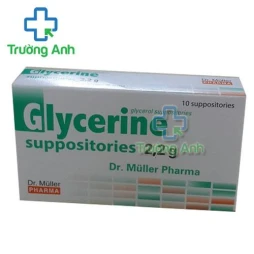 Glycerine - Hộp 10 viên đạn đặt