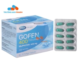Thuốc Gofen 400Mg -  Hộp 5 vỉ x 10 viên