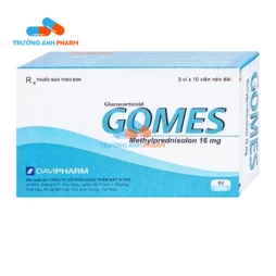 Thuốc Gomes 16Mg - Hộp 3 vỉ x 10 viên