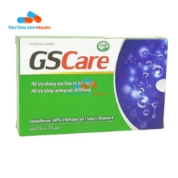 Thực Phẩm Bảo Vệ Sức Khỏe Gscare -  Hộp 3 vỉ x 10 viên