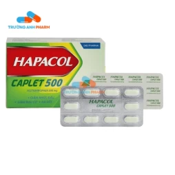 Hapacol Caplet 500 DHG - Thuốc giảm đau, hạ sốt