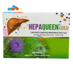 Thuốc Hepaqueen Gold - Hộp 6 vỉ x 10 viên.