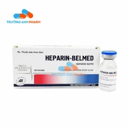 Heparin-Belmed 5000IU/ml Belmedpreparaty - Ngừa huyết khối tĩnh mạch