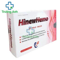 HinewHemo - Bổ sung sắt, hỗ trợ cải thiện tình trạng thiếu máu của Vinphaco 