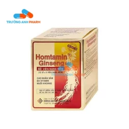 Thuốc Homtamin Ginseng - Hộp 60 viên
