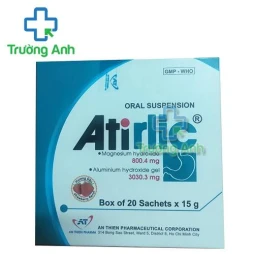 Hỗn Dịch Uống Atirlic - Hộp 20 gói x 15g