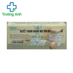 Huyết thanh kháng nọc rắn hổ đất tinh chế (SAV) Ivac - Điều trị rắn độc cắn