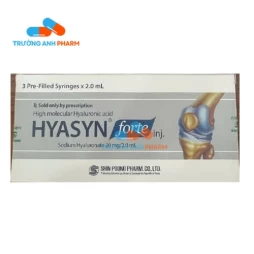 Hyasyn Forte 20mg/2ml - Thuốc điều trị viêm khớp gối Hàn Quốc