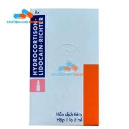 Hydrocortison-Lidocain-Richter 5ml - Điều trị viêm khớp Hungary