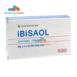 Thuốc Ibisaol 100Mg - Hộp 1 vỉ x 10 viên nang