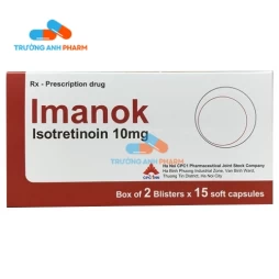 Thuốc Imanok 10Mg -  Hộp 2 vỉ x 15 viên