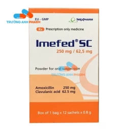 Imefed SC 250mg/62,5mg - Thuốc uống  điều trị nhiễm khuẩn của Imexpharm
