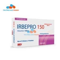 Thuốc Irbepro 150Mg - Hộp 3 vỉ x 10 viên