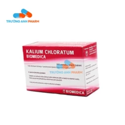 Thuốc Kalium Chloratum -  Hộp 10 vỉ x 10 viên
