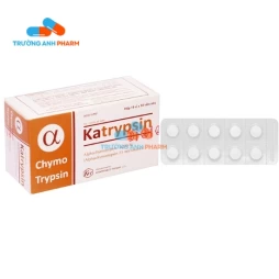 Thuốc Katrypsin - Hộp 10 vỉ x 10 viên