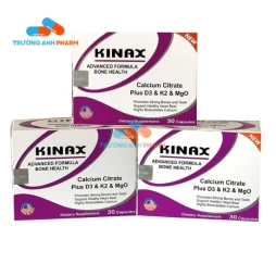 Thực Phẩm Bảo Vệ Sức Khỏe Kinax New - Hộp 3 vỉ x10 viên