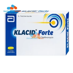 Thuốc Klacid Forte -   Hộp 1 vỉ x 14 viên