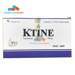 Thuốc Ktine 20Mg -   Hộp 10 vỉ x 10 viên