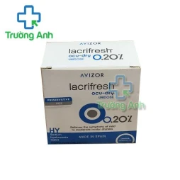 Lacrifresh Ocu-Dry Unidose - Hộp 20 ống bẻ