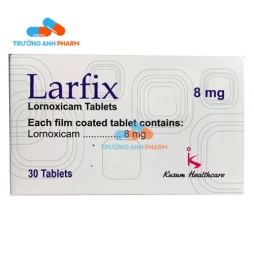 Thuốc Larfix 8Mg -   Hộp 3 vỉ x 10 viên