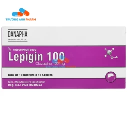 Thuốc Lepigin 100Mg - Hộp 10 vỉ x 10 viên nén